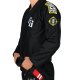 Ground Game GI do BJJ Biker Czarne