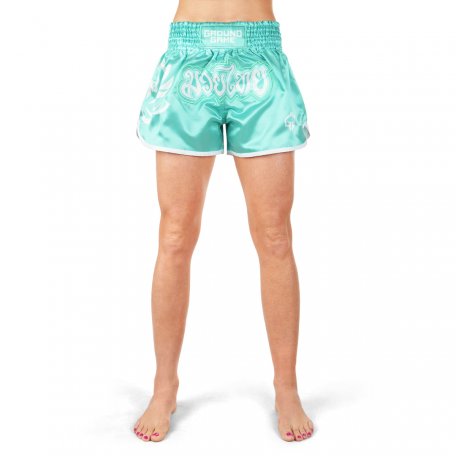 Ground Game Damskie spodenki Muay Thai Lotus