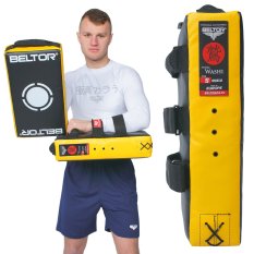 Besport Tarcza treningowa WASHI PAO do kopnięć KARATE boks mma komplet 2szt
