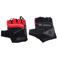 TREC RĘKAWICE GEL SHOCK RED
