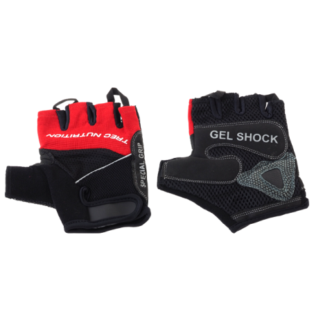 TREC RĘKAWICE GEL SHOCK RED