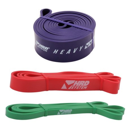 HRD Zestaw gum oporowych do ćwiczeń fitness 3 sztuki Guma treningowa