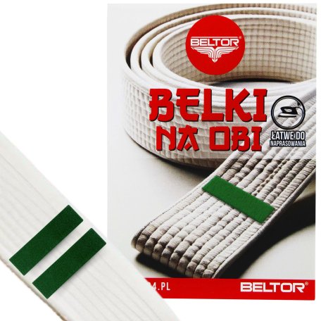 Beltor Belki na OBI Pas do kimona karate Zestaw Komplet 2 sztuki