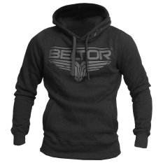 BELTOR BLUZA MĘSKA BAWEŁNIANA BLACK ON BLACK