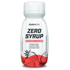 Biotech Zero Syrup 320 ml Strawberry