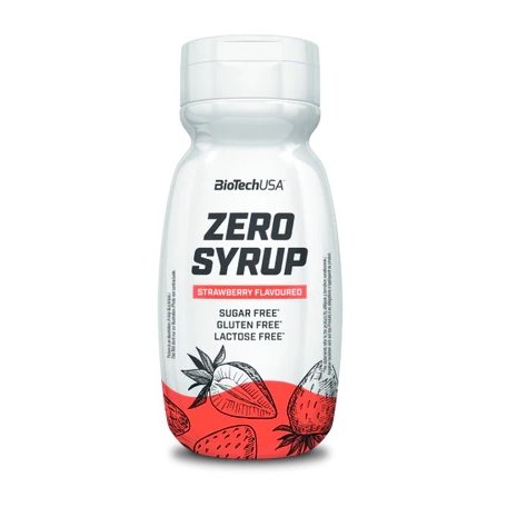 Biotech Zero Syrup 320 ml Strawberry