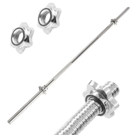 Platinum Fitness Gryf 165 cm / 25 mm z zaciskami