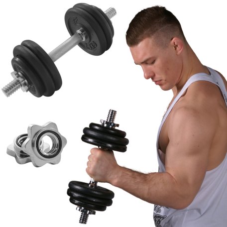 PF Hantla żeliwna regulowana 15kg/28mm