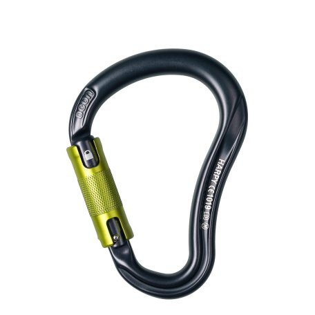 Karabinek Ocun HARPY HMS TWIST anthracite/green