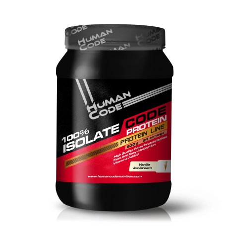 HUMAN CODE 100% ISOLATE CODE PROTEIN 630 g