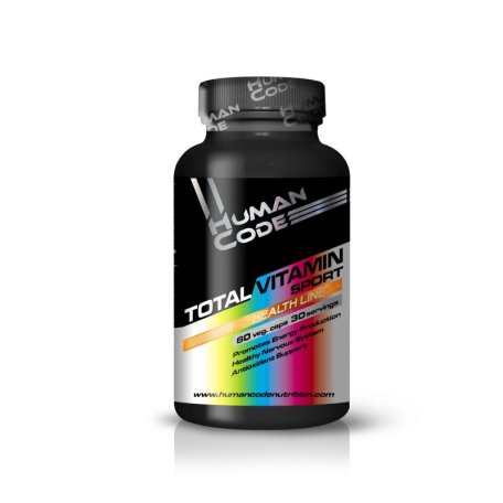 HUMAN CODE TOTAL VITAMIN SPORT 60 caps.