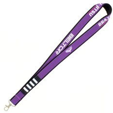 Beltor Smycz z karabińczykiem do kluczy Na szyję Brelok BJJ Fioletowa