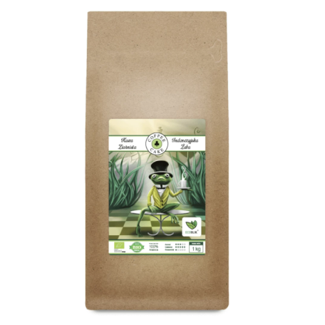 ECOBLIK KAWA ZIARNISTA INDONEZYJSKA ŻABA 1000 g EKO