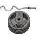Platinum Fitness Zestaw 27KG Obciążenie Żeliwne 29mm + Gryf 28mm