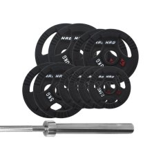 HRD System Zestaw Obciążenie Olimpijskie 63kg Gryf olimpijski