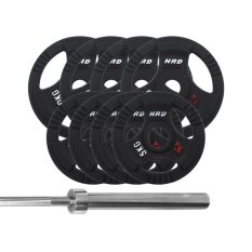 HRD System Zestaw Obciążenie Olimpijskie 73kg Gryf olimpijski