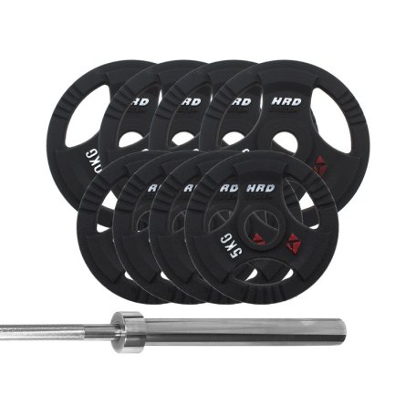 HRD System Zestaw Obciążenie Olimpijskie 73kg Gryf olimpijski
