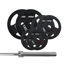 HRD System Zestaw Obciążenie Olimpijskie 83kg Gryf olimpijski