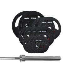 HRD System Zestaw Obciążenie Olimpijskie 103kg Gryf olimpijsk