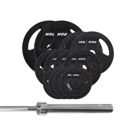 HRD System Zestaw Obciążenie Olimpijskie 103kg Gryf olimpijsk
