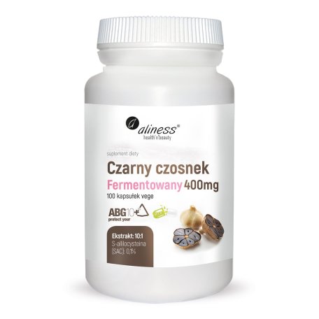 ALINESS CZARNY CZOSNEK FERM 400 mg 100 vcaps
