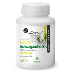 Aliness Natural Ashwaganda 560 mg 9% x 100 Vege caps