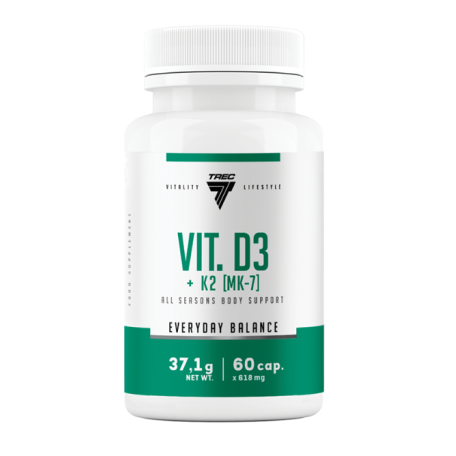 TREC VIT. D3+K2 (MK-7) 60 cap