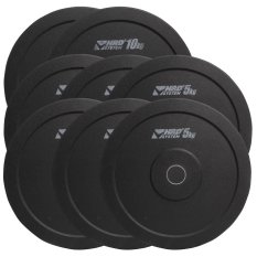 HRD System ZESTAW 50KG OBCIĄŻENIE OLIMPIJSKIE BUMPER 50,5MM