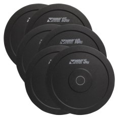 HRD System ZESTAW 60KG OBCIĄŻENIE OLIMPIJSKIE BUMPER 50,5MM
