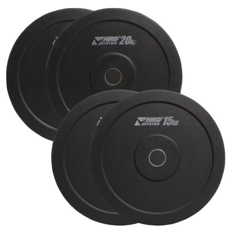 HRD System ZESTAW 70KG OBCIĄŻENIE OLIMPIJSKIE BUMPER 50,5MM