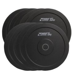 HRD System ZESTAW 100KG OBCIĄŻENIE OLIMPIJSKIE BUMPER 50,5MM