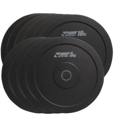 HRD System ZESTAW 110KG OBCIĄŻENIE OLIMPIJSKIE BUMPER 50,5MM