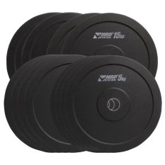 HRD System ZESTAW 130KG OBCIĄŻENIE OLIMPIJSKIE BUMPER 50,5MM