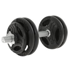 Beltor Regulowana hantla żeliwna 15kg + zaciski