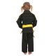 KIMONO BJJ GI DLA DZIECI JUNIOR BELTOR KIDDO ULTRA LIGHT BLACK/YELLOW