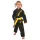 KIMONO BJJ GI DLA DZIECI JUNIOR BELTOR KIDDO ULTRA LIGHT BLACK/YELLOW