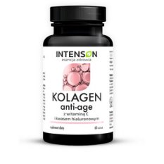 INTENSON KOLAGEN ANTI-AGE HIALURON + WIT C 90 tab. 45 g