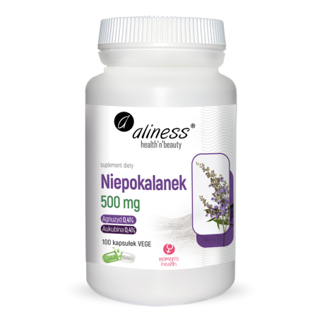 Aliness Niepokalanek 500mg (Vitex agnus-castus) x 100 Vege caps