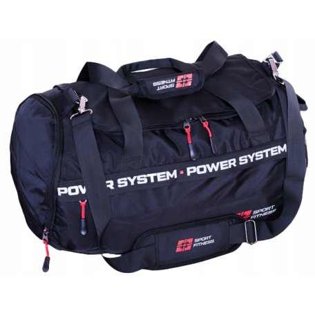 POWER-SYSTEM GYM BAG DYNAMIC BLACK/RED