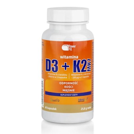 Power Pill Witamina D3 K2