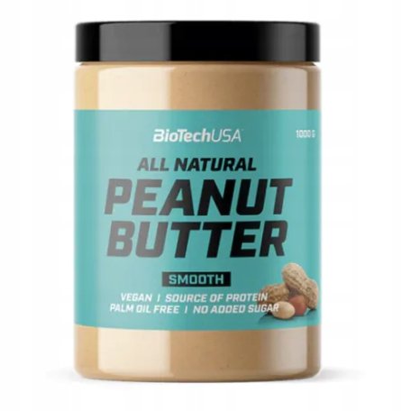 Biotech Peanut Butter masło orzechowe - 400 g smooth