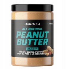 Biotech Peanut Butter masło orzechowe - 400 g crunchy