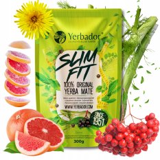 Yerba Mate Yerbador – WSPOMAGANIE ODCHUDZANIA – SLIM FIT 300g