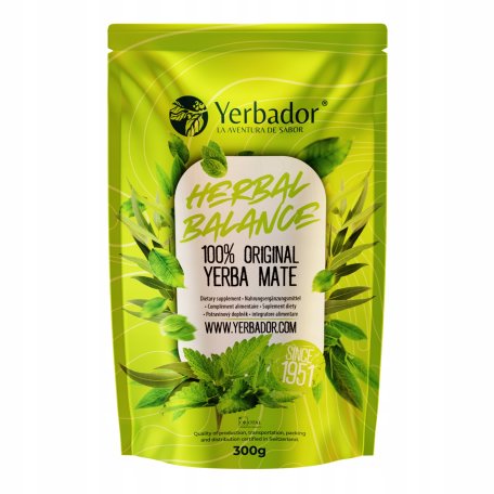 Yerba Mate Yerbador – OCZYSZCZANIE – DETOKS ZIOŁOWY 300 G