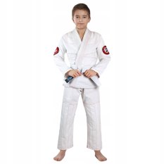 Ground Game GI Kimono do Judo dla dzieci Deshi Białe