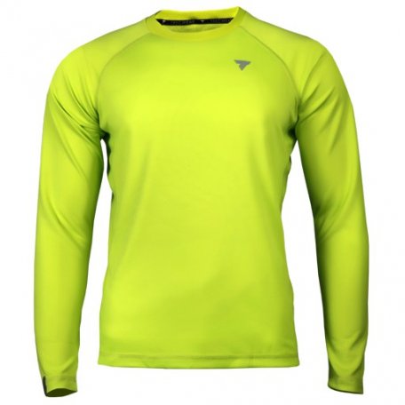 TW COOLTREC 018 BRIGHT GREEN LONG SLEEVE