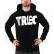 TREC TW BLUZA MĘSKA HOODIE ZIP 005 BLACK