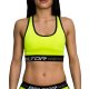 BELTOR BW STANIK SPORTOWY SPORTS BRA YELLOW NEON 01
