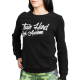 BELTOR BW BLUZA DAMSKA CREWNECK TRAIN HARD LOOK AWESOME BLACK