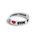 TREC OPASKA WRISTBAND 081 I LOVE GYM WH-BK